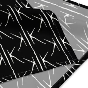 Kavlick Logo pattern bandana (Black)