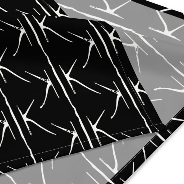 Kavlick Logo pattern bandana (Black) - Image 3