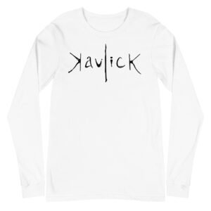 Kavlick Logo Long Sleeve Tee (Black Print)